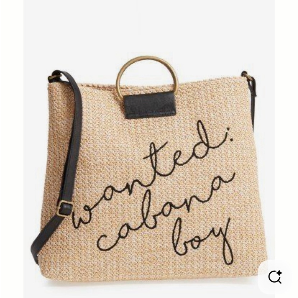 Wanted: Cabana Boy Beach Tote